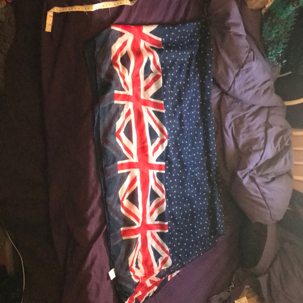 Patriotic scarf